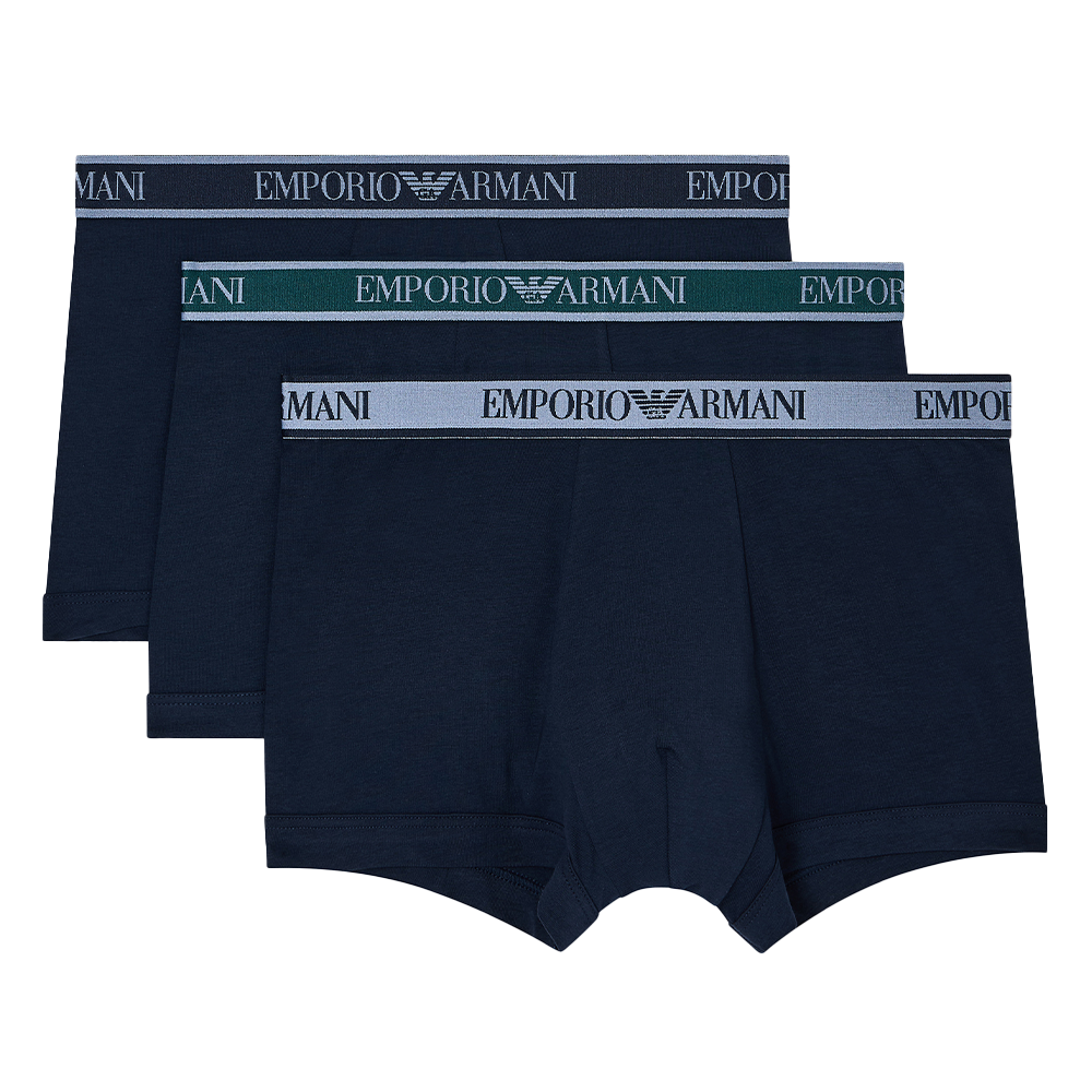 Armani blue boxer trunks