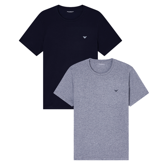 Emporio Armani t-shirts 1 navy 1 grey