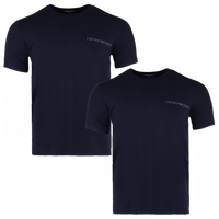 Two navy armani t-shirts