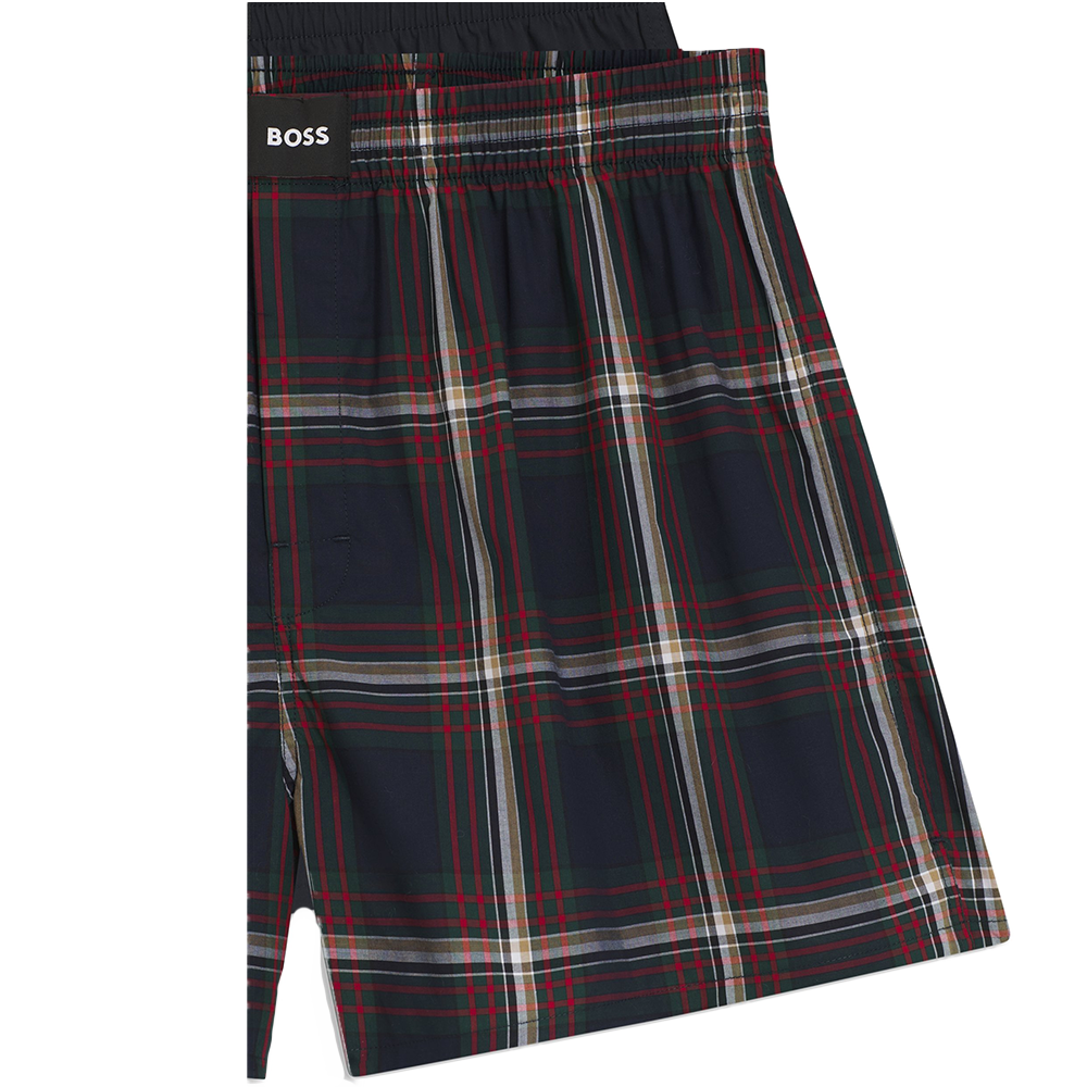 pattern detail of BOSS boxer shorts