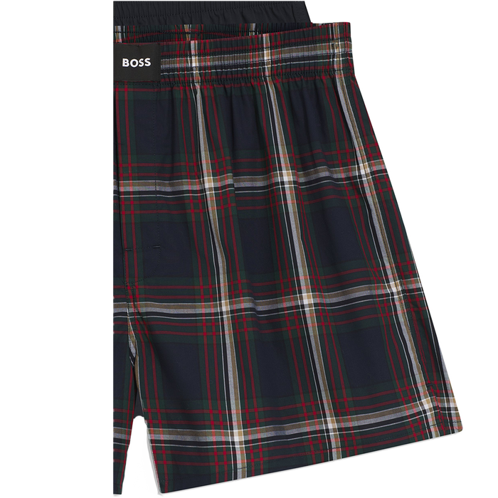 pattern detail of BOSS boxer shorts