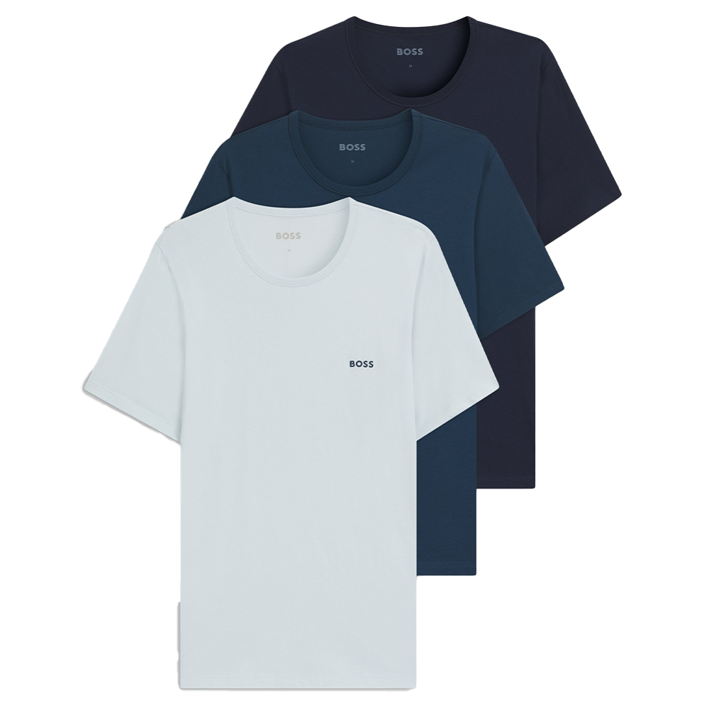 BOSS 3-Pack T-Shirts, Multi Colours