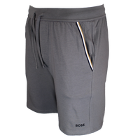 Grey BOSS branded shorts
