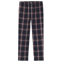 Plaid blue patterned pyjama trousers