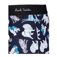 Paul Smith branded men's underwear, with dog pattern