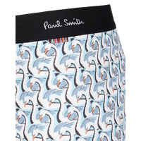 Men's underwear with swan pattern and Paul Smith branding on waistband