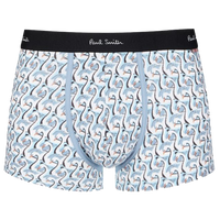 Men's underwear with swan pattern and Paul Smith branding on a white background