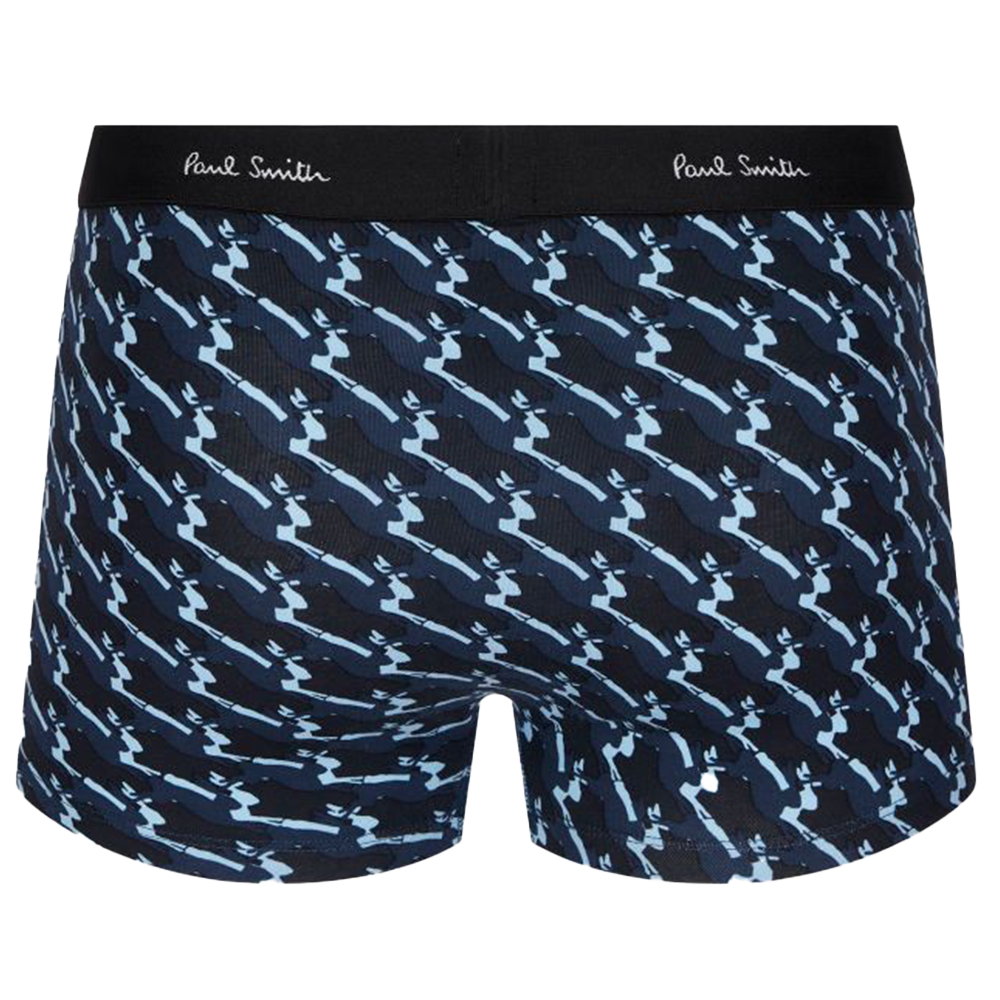 Paul Smith Men's Boxer Trunk Jumping Rabbits, Blue
