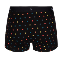 back view of dot pattern Paul Smith boxer trunk