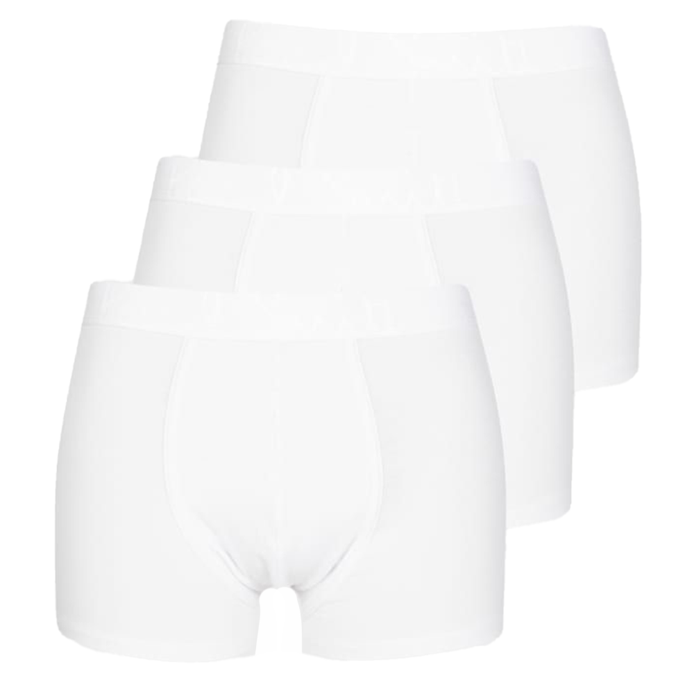 Paul Smith 3-Pack Modal Boxer Trunks, White