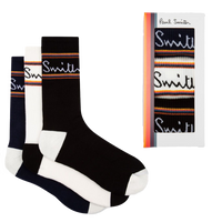 Paul Smith 3 pack of sports socks with gift box