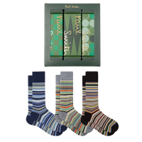 Paul Smith cracker 3 pack sock gift box
