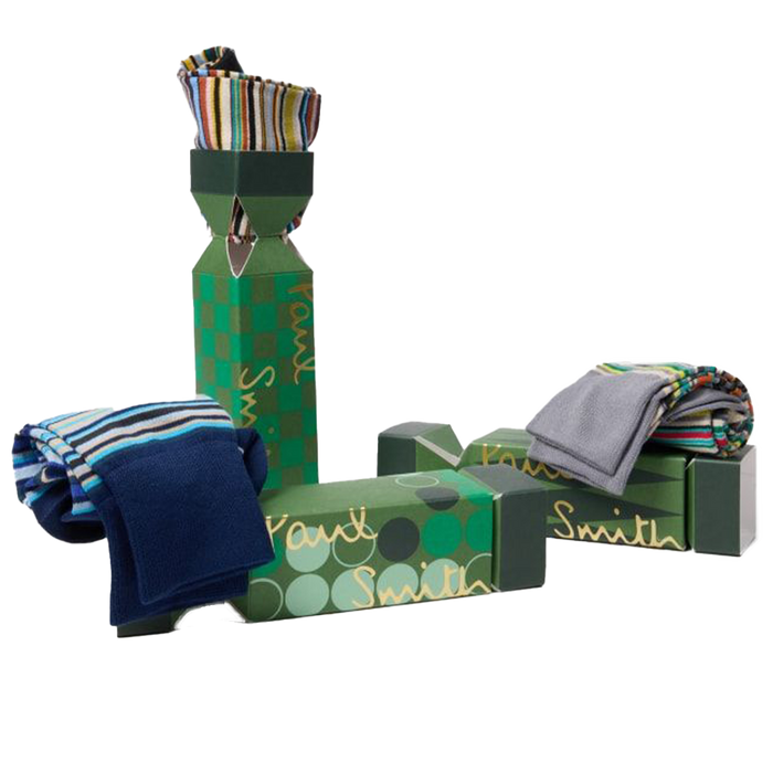 Paul Smith cracker 3 pack sock gift box