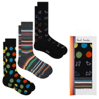 Paul Smith 3 pack socks gift pack
