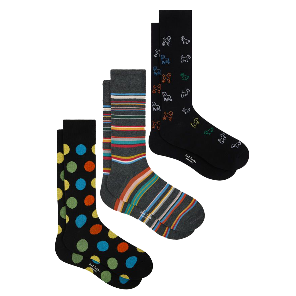 3 Pack Paul Smith Socks