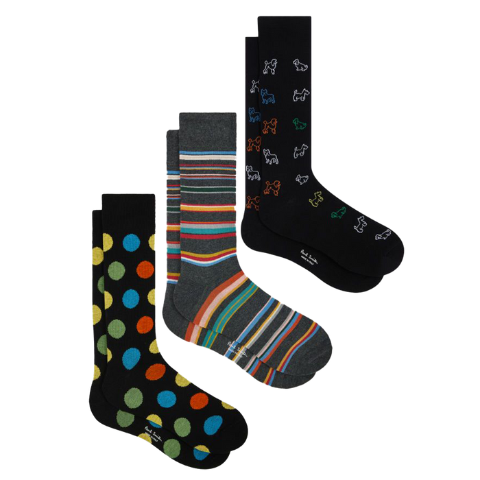 3 Pack Paul Smith Socks