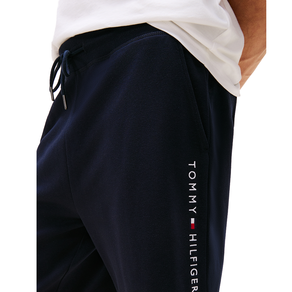Tommy Hilfiger navy blue shorts with logo on leg