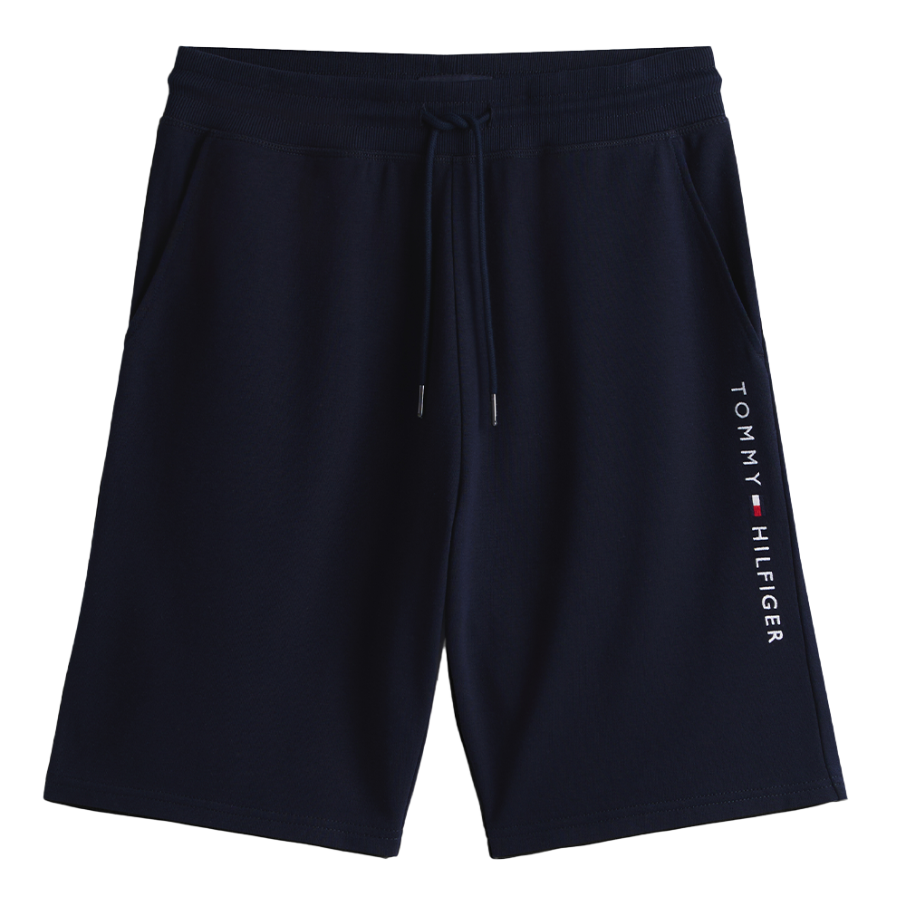 Tommy Hilfiger navy blue shorts with logo on leg