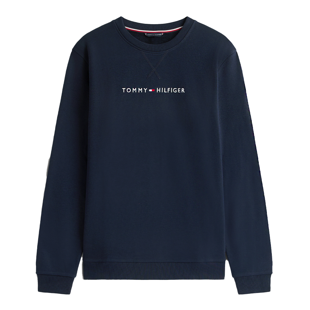 Navy tommy hilfiger sweatshirt