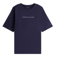 navy t-shirt with Tommy Hilfiger logo