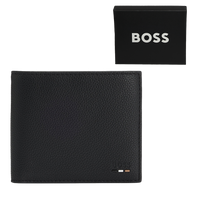 Black wallet and presentation box
