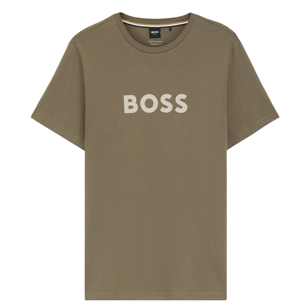 Brown BOSS branded t-shirt