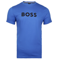 Blue t-shirt with BOSS logo
