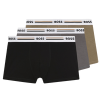 3 pairs of Boss branded boxer trunks