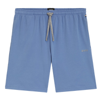 Blue BOSS branded lounge shorts