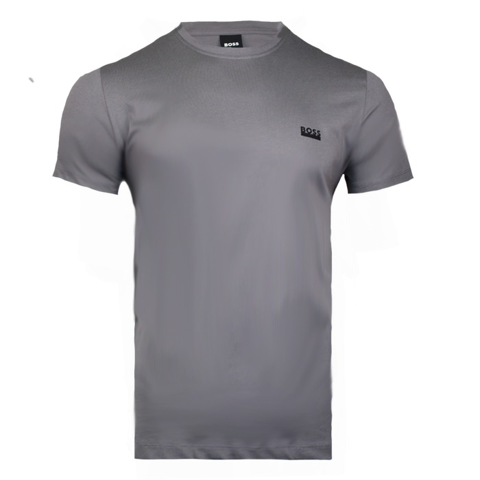 Grey t-shirt with BOSS  chest logo