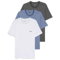 White, blue and grey t-shirts with BOSS branding