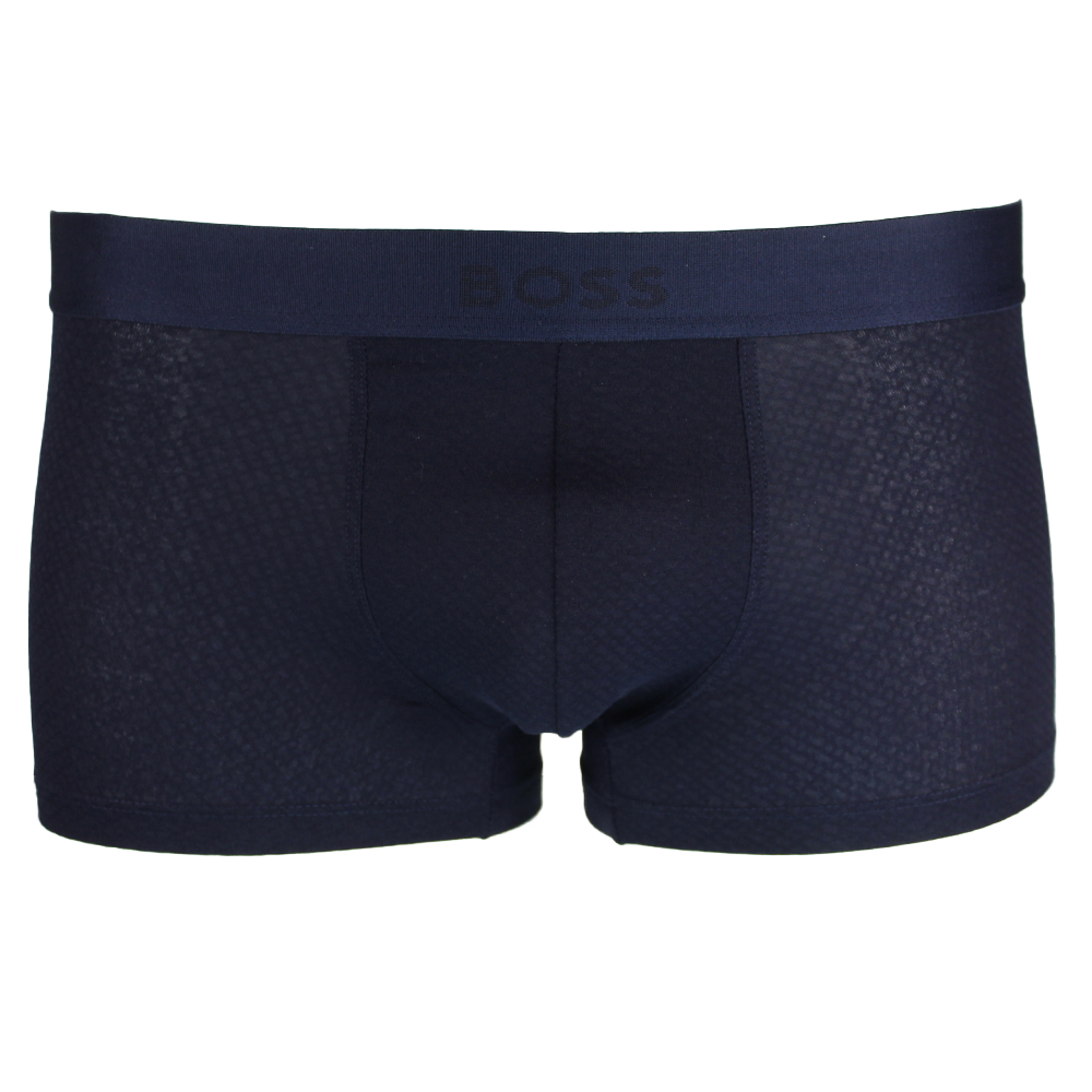 Navy BOSS boxer trunk