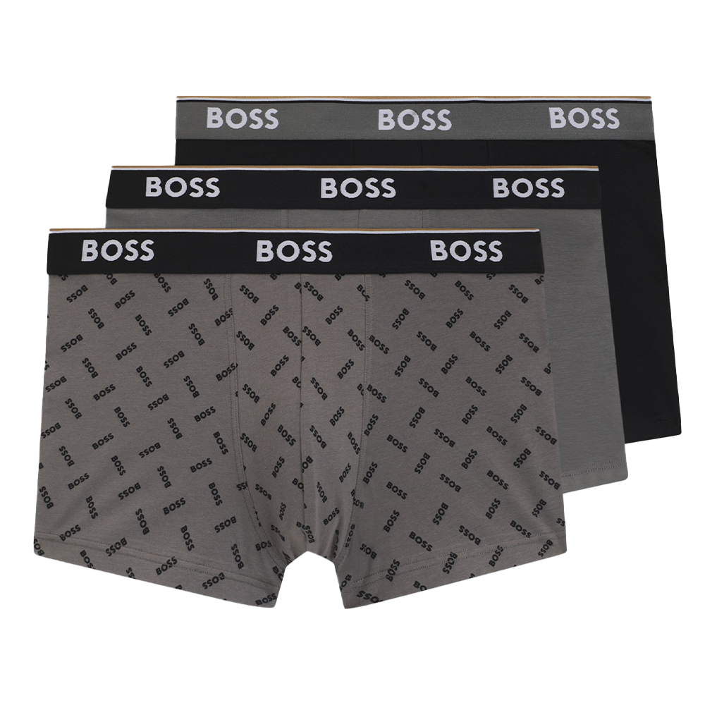 BOSS Trunk 3-Pack Power Design, Open Grey