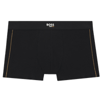 Black boxer trunk with BOSS badge on waistband
