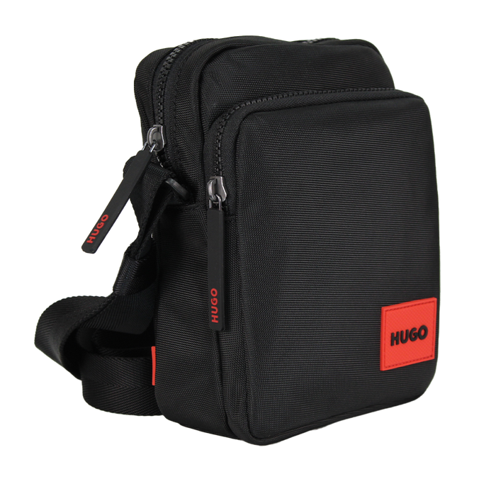 black HUGO branded bag