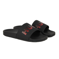Black sliders with HUGO branding