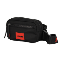 Black bum bag with HUGO branding