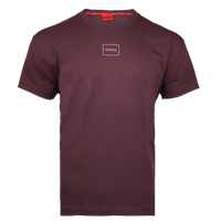 Brown t-shirt with HUGO logo