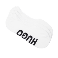 white HUGO shoe liner sock
