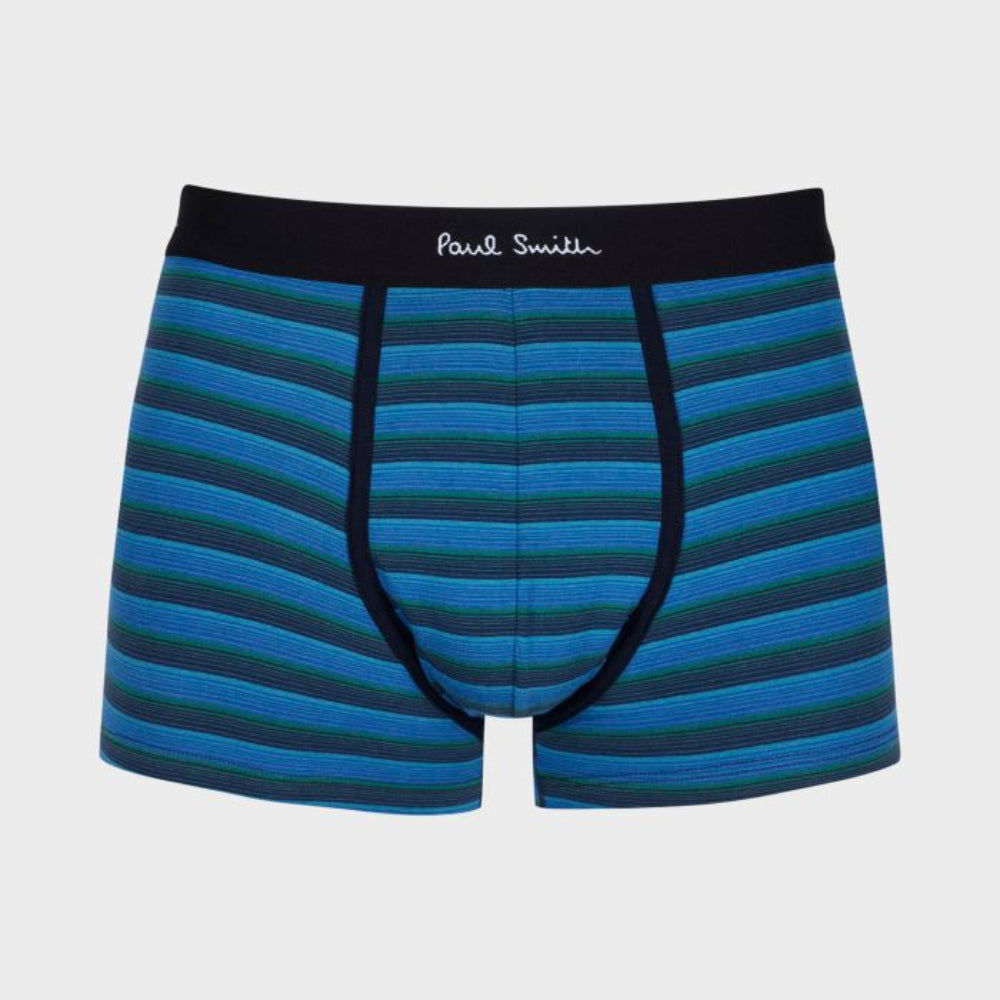 3-Pack Men's Trunks Stripe/Plain, Multi coloured
