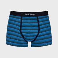 3-Pack Men's Trunks Stripe/Plain, Multi coloured