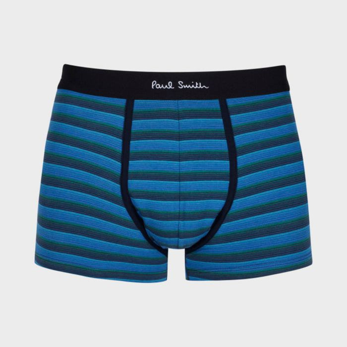 3-Pack Men's Trunks Stripe/Plain, Multi coloured