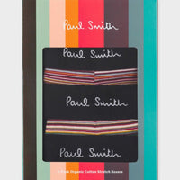 3-Pack Multi-Stripe Boxer Trunks, Multi colour