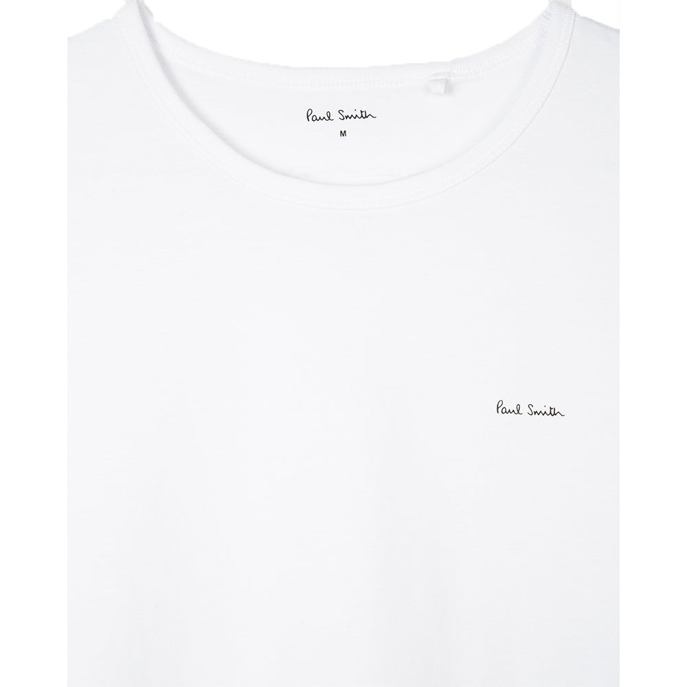 Paul Smith-5-Pack Logo Organic T-Shirts, Multicolour-UNDERU