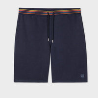 Artist Stripe Lounge Shorts, Blue