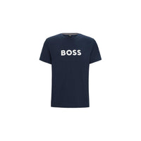 Boss mens Regular Fit T-Shirt, Navy