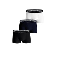 Bjorn Borg 3-Pack Cotton Stretch Boxer Briefs, Black/White