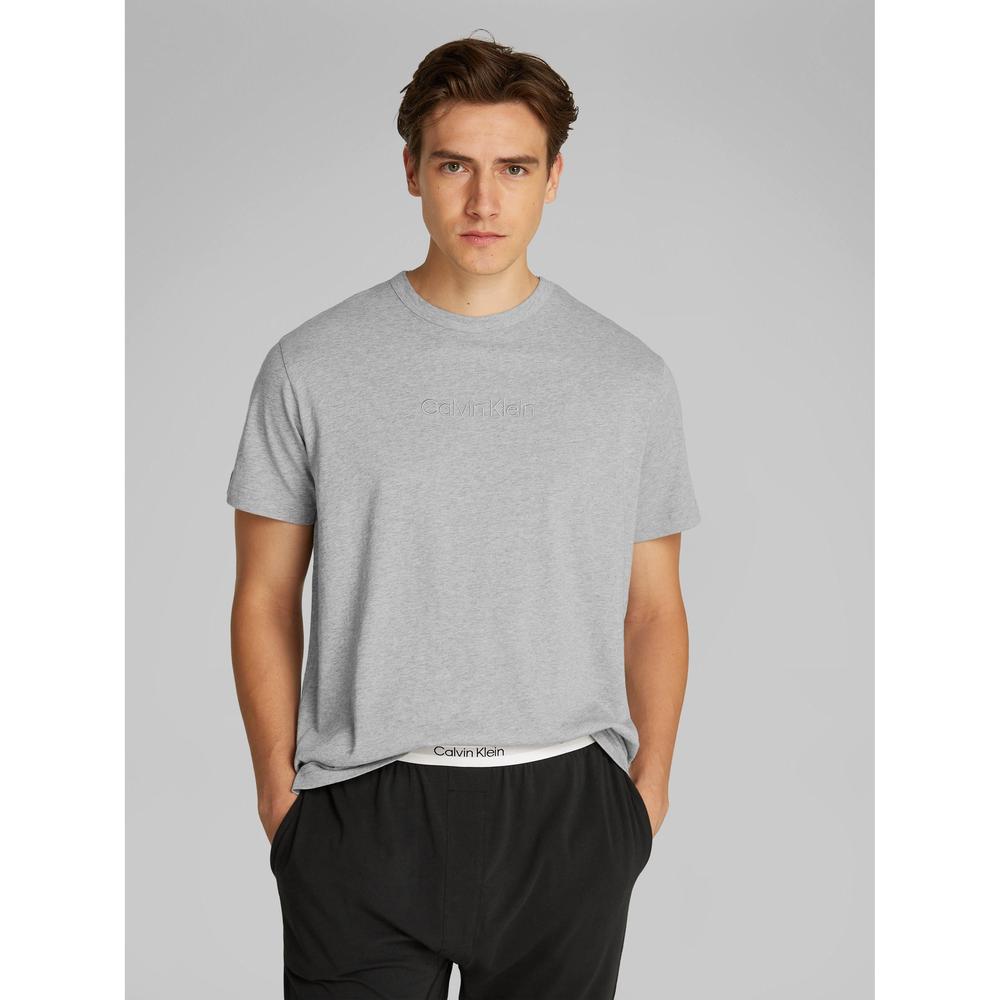 Calvin Klein Crew Neck T-Shirt, Grey Heather