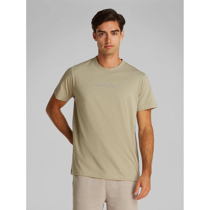 Calvin Klein Crew Neck T-Shirt, Labyrinth Green