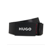 Gilao-Z Leather Belt, Black